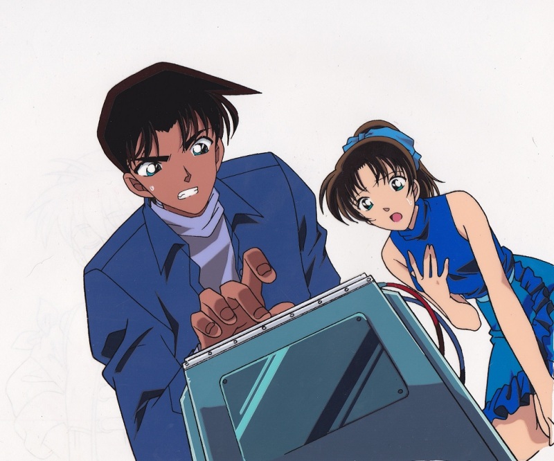 Shinichi Kudo and girl