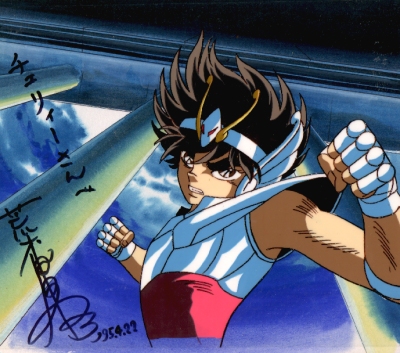 Saint Seiya 03 signed Shingo Araki